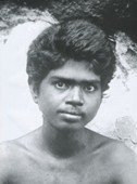 Šrí Ramana Maháriši - první dochovaná fotografie